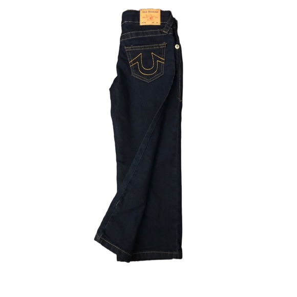 TRUE RELIGION BOYS JEANS SLIM STRAIGHT SIZE 4 - Picture 1 of 4
